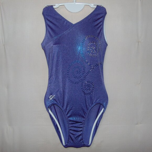 GK Shiny Purple Tank Leotard [AXS?] - Picture 1 of 6